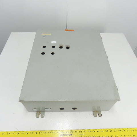 Wiegmann B242007CH 24" x 20" x 7" Electrical Enclosure Type 12 W/ Hinged Dor