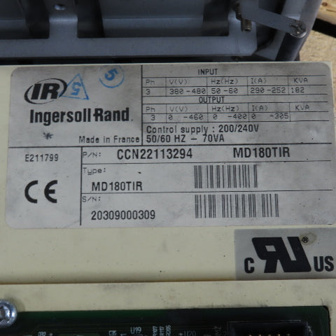 Ingersoll Rand CCN22113294 HPN Variable Speed Drive "W" Module IRN150H-CC
