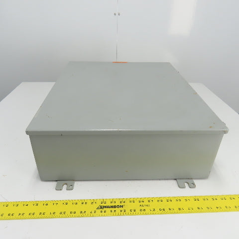 Wiegmann B242007CH 24" x 20" x 7" Electrical Enclosure Type 12 W/ Hinged Dor