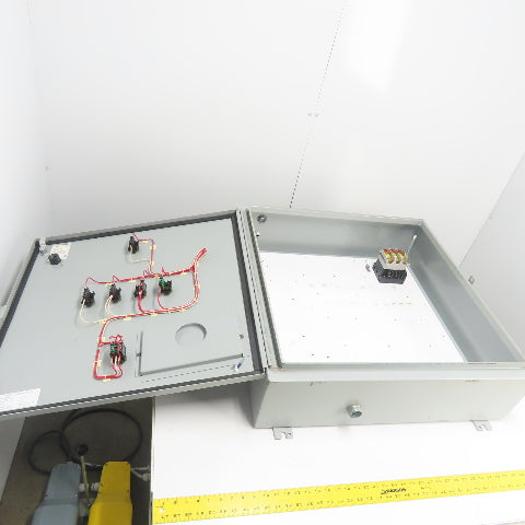 Ralston 30" x 30" x 9" Electrical Enclosure W/ Backplate Type 12,13