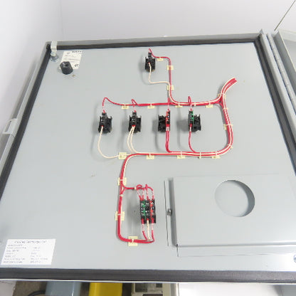 Ralston 30" x 30" x 9" Electrical Enclosure W/ Backplate Type 12,13