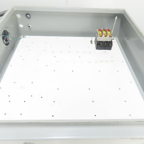 Ralston 30" x 30" x 9" Electrical Enclosure W/ Backplate Type 12,13