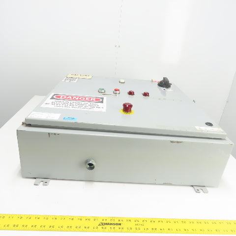 Ralston 30" x 30" x 9" Electrical Enclosure W/ Backplate Type 12,13