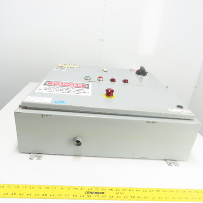 Ralston 30" x 30" x 9" Electrical Enclosure W/ Backplate Type 12,13