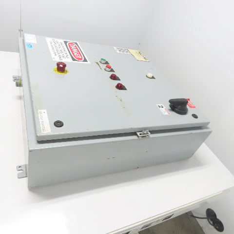 Ralston 30" x 30" x 9" Electrical Enclosure W/ Backplate Type 12,13