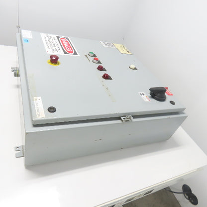 Ralston 30" x 30" x 9" Electrical Enclosure W/ Backplate Type 12,13