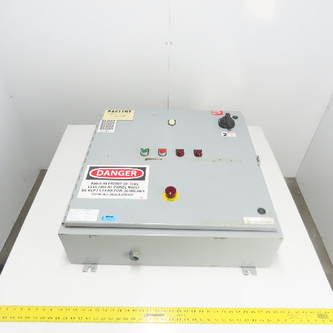 Ralston 30" x 30" x 9" Electrical Enclosure W/ Backplate Type 12,13