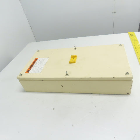 23-1/2" x 12" x 5" Wall Mount Electrical Enclosure W/ Screw On Door