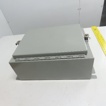 SCE MTN1-16H12ALP 16" X 12" X 7" Electrical Enclosure Type 12,4 W/ Hinged Door