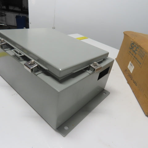 SCE MTN1-16H12ALP 16" X 12" X 7" Electrical Enclosure Type 12,4 W/ Hinged Door