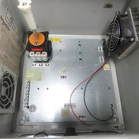 Sneider 12"x 12" x 7" Electrical Enclosure W/ Backplate And Disconnect Switch