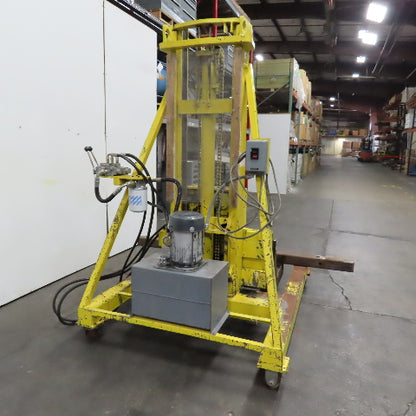 Teter 2005 428 Electric Over Hydraulic Portable Rotary Column Lift 3PH 130" Lift
