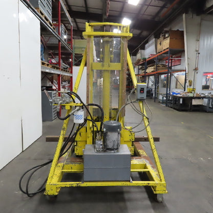 Teter 2005 428 Electric Over Hydraulic Portable Rotary Column Lift 3PH 130" Lift