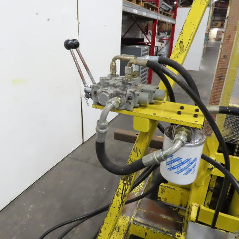 Teter 2005 428 Electric Over Hydraulic Portable Rotary Column Lift 3PH 130" Lift