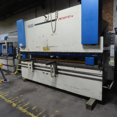 2005 Ermak CNCHAP 12x176 12'x176 Ton CNC Press Brake 3PH Wilson Hydraulic Holder
