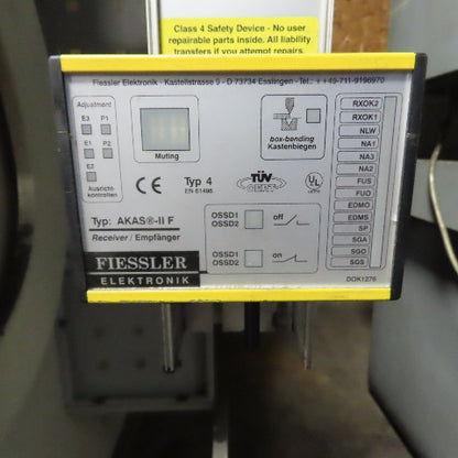 2005 Ermak CNCHAP 12x176 12'x176 Ton CNC Press Brake 3PH Wilson Hydraulic Holder