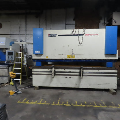 2005 Ermak CNCHAP 12x176 12'x176 Ton CNC Press Brake 3PH Wilson Hydraulic Holder
