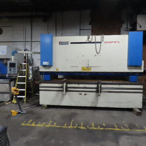 2005 Ermak CNCHAP 12x176 12'x176 Ton CNC Press Brake 3PH Wilson Hydraulic Holder