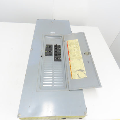 Square D QOC42US Load Center Breaker Box Panel Box 200A 120/240V W/ Breakers