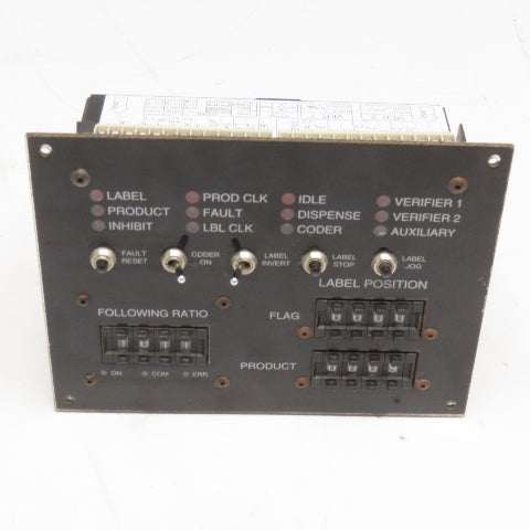Accraply Series 6000 Label Applicator Controller