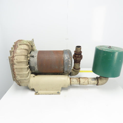 Baldor J1210B 10HP Direct Drive Regenerative Blower 230/460V 3PH 3450RPM 2.5"NPT