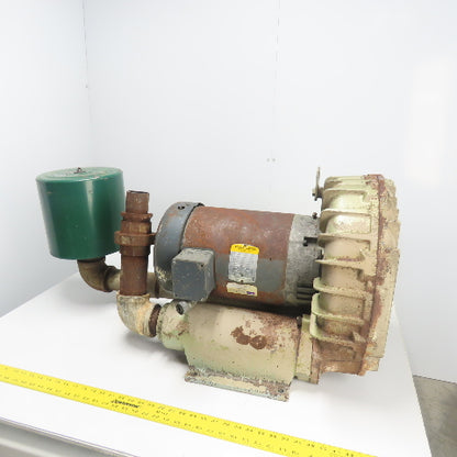 Baldor J1210B 10HP Direct Drive Regenerative Blower 230/460V 3PH 3450RPM 2.5"NPT