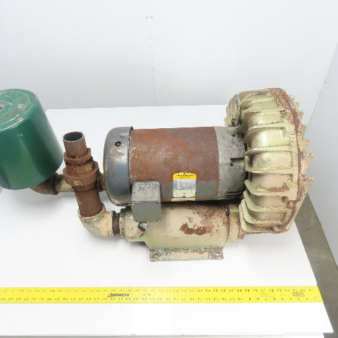 Baldor J1210B 10HP Direct Drive Regenerative Blower 230/460V 3PH 3450RPM 2.5"NPT