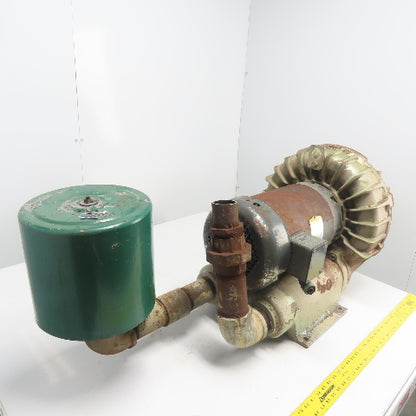Baldor J1210B 10HP Direct Drive Regenerative Blower 230/460V 3PH 3450RPM 2.5"NPT