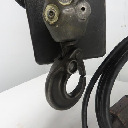 Coffing EC.2016.7 1 Ton 2000LBS Electric Chain Hoist 20' Lift 16FPM 208V 3Ph