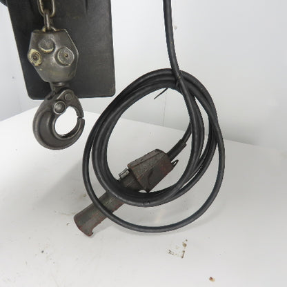 Coffing EC.2016.7 1 Ton 2000LBS Electric Chain Hoist 20' Lift 16FPM 208V 3Ph