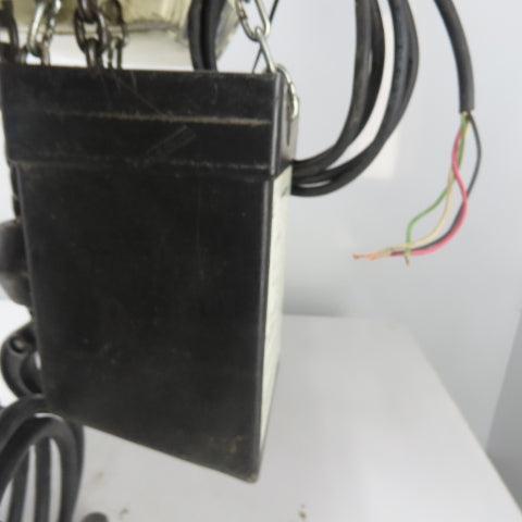 Coffing EC.2016.7 1 Ton 2000LBS Electric Chain Hoist 20' Lift 16FPM 208V 3Ph