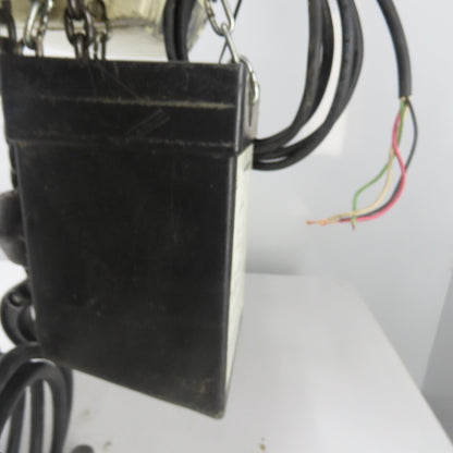 Coffing EC.2016.7 1 Ton 2000LBS Electric Chain Hoist 20' Lift 16FPM 208V 3Ph
