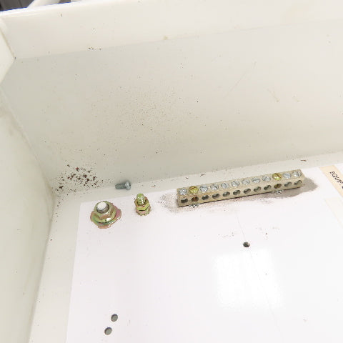Hoffman A242406LP 24" x 24" x 6" Electrical Enclosure W/ Backplate Type 12, 13