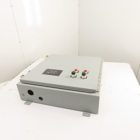 Hoffman A242406LP 24" x 24" x 6" Electrical Enclosure W/ Backplate Type 12, 13