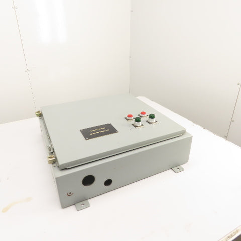 Hoffman A242406LP 24" x 24" x 6" Electrical Enclosure W/ Backplate Type 12, 13