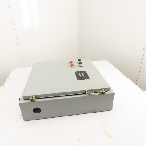 Hoffman A242406LP 24" x 24" x 6" Electrical Enclosure W/ Backplate Type 12, 13