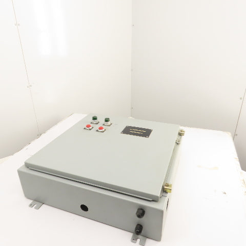 Hoffman A242406LP 24" x 24" x 6" Electrical Enclosure W/ Backplate Type 12, 13