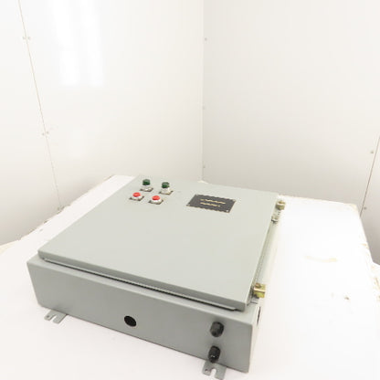 Hoffman A242406LP 24" x 24" x 6" Electrical Enclosure W/ Backplate Type 12, 13