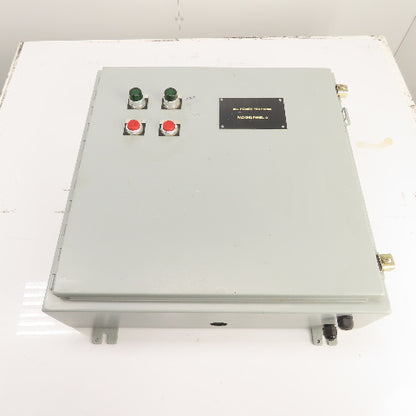 Hoffman A242406LP 24" x 24" x 6" Electrical Enclosure W/ Backplate Type 12, 13