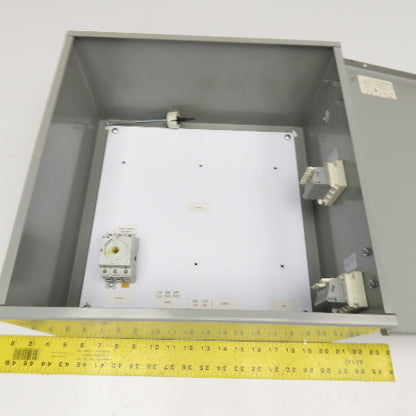 SCE SCE-16N1608LP 16" x 16" x 8" Type 1 Electrical Enclosure W/ Backplate