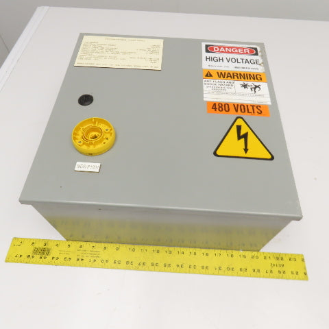 SCE SCE-16N1608LP 16" x 16" x 8" Type 1 Electrical Enclosure W/ Backplate