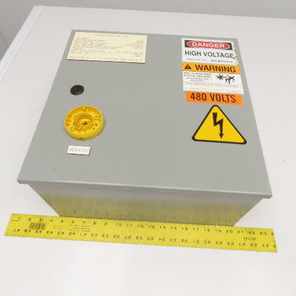 SCE SCE-16N1608LP 16" x 16" x 8" Type 1 Electrical Enclosure W/ Backplate