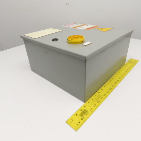 SCE SCE-16N1608LP 16" x 16" x 8" Type 1 Electrical Enclosure W/ Backplate