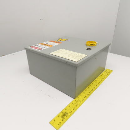 SCE SCE-16N1608LP 16" x 16" x 8" Type 1 Electrical Enclosure W/ Backplate