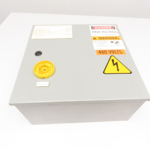 SCE SCE-16N1608LP 16" x 16" x 8" Type 1 Electrical Enclosure W/ Backplate