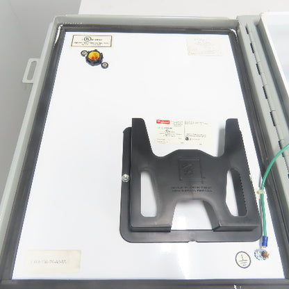 Hoffman A201608LP 20" X 16" X 8" Electrical Enclosure Type 12,13 W/ Backplate