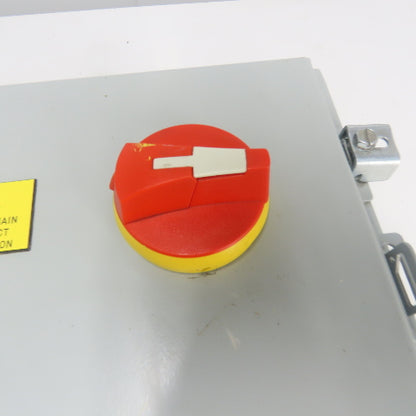 Hoffman A201608LP 20" X 16" X 8" Electrical Enclosure Type 12,13 W/ Backplate