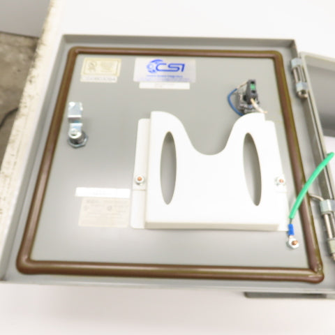 Saginaw 16EL1608LP 16" x 16" x 8" Electrical Enclosure W/ Backplate Type 12, 4