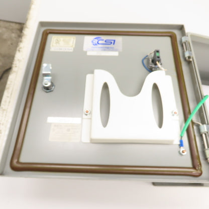 Saginaw 16EL1608LP 16" x 16" x 8" Electrical Enclosure W/ Backplate Type 12, 4