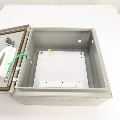 Saginaw 16EL1608LP 16" x 16" x 8" Electrical Enclosure W/ Backplate Type 12, 4
